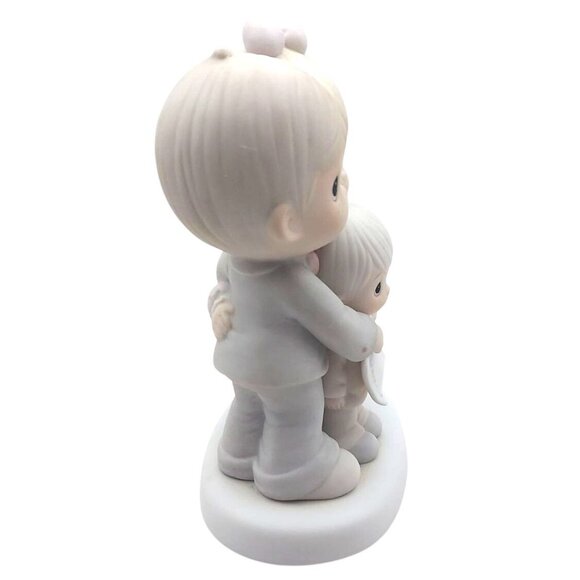 Vintage Precious Moments God Bless The Day We Found You Porcelain Figurine 1986 - Picture 4 of 9